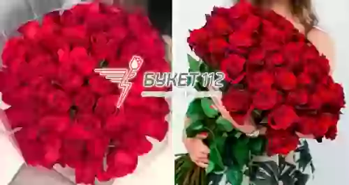 Скидки до 52% на букеты роз от доставки цветов «Букет «112»
