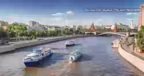 От 50 р. за круговую прогулку по Москве-реке