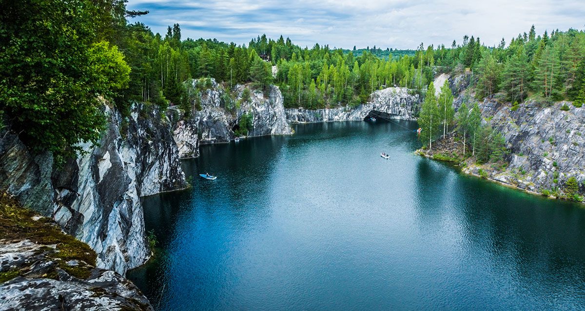 Водопады Карелии