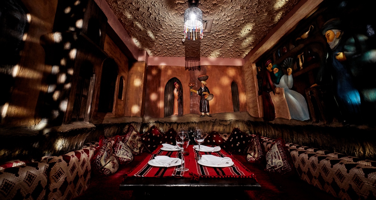 интерьер ресторана Marrakesh lounge