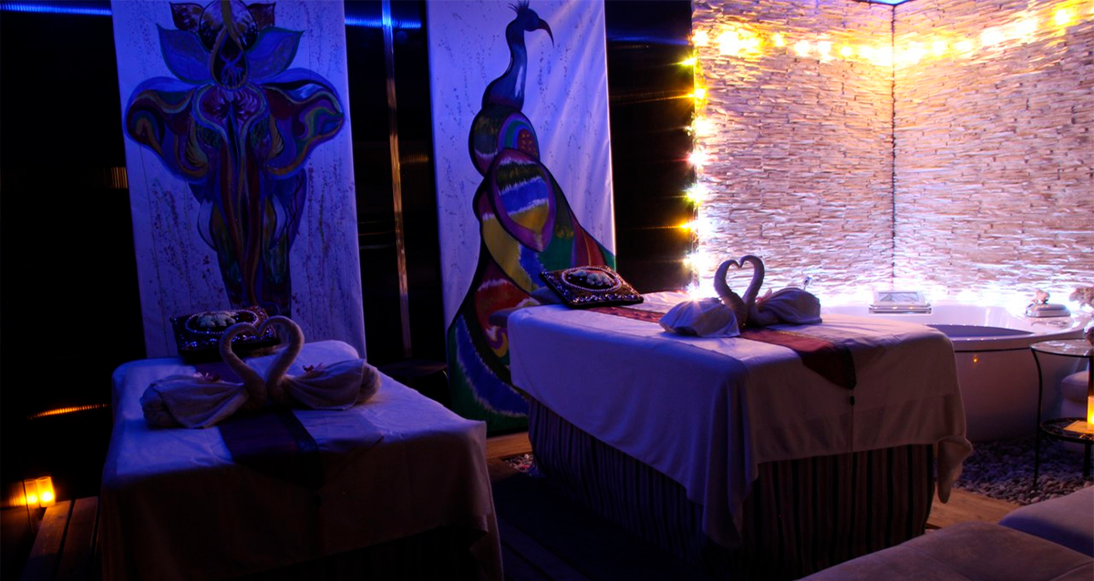 интерьер спа центра Sunny SPA