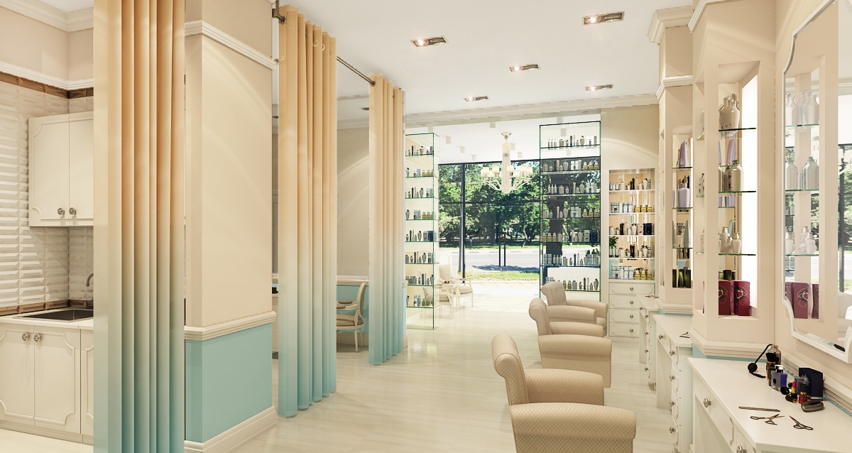 интерьер салона Sky Light Beauty&SPA