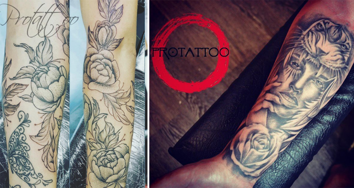 тату в салоне Pro Tattoo