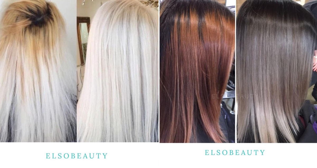 окрашивание волос в салоне Elsobeauty