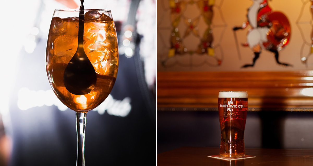 меню Snooty Fox Pub