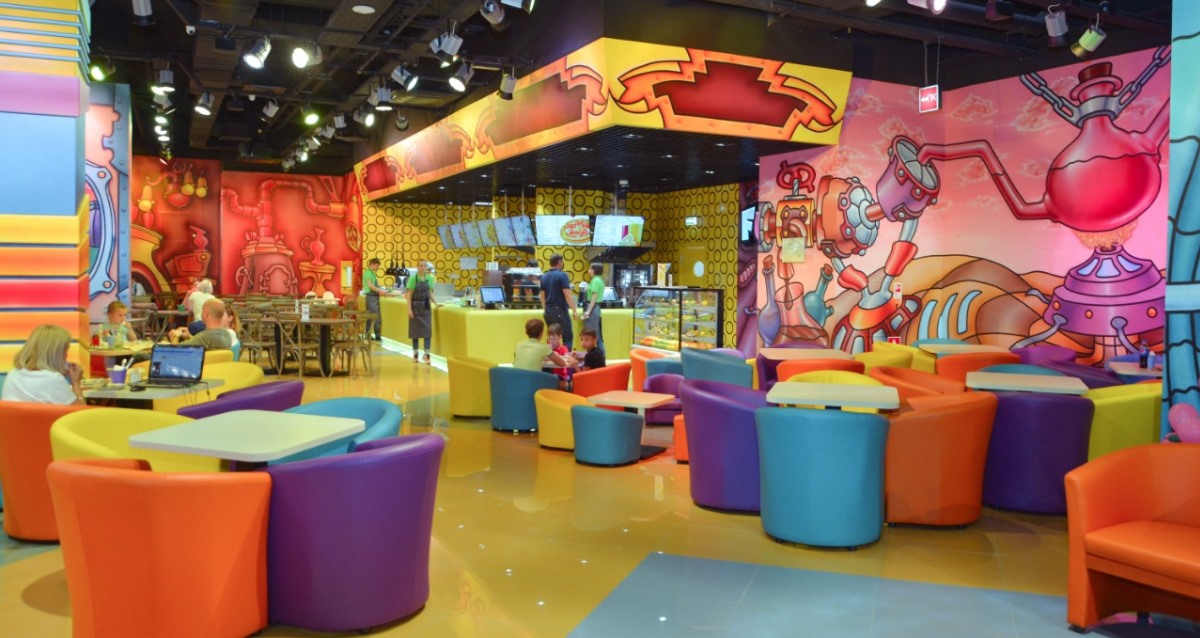 Детский парк развлечений Funky World в ТЦ «Каширская плаза»