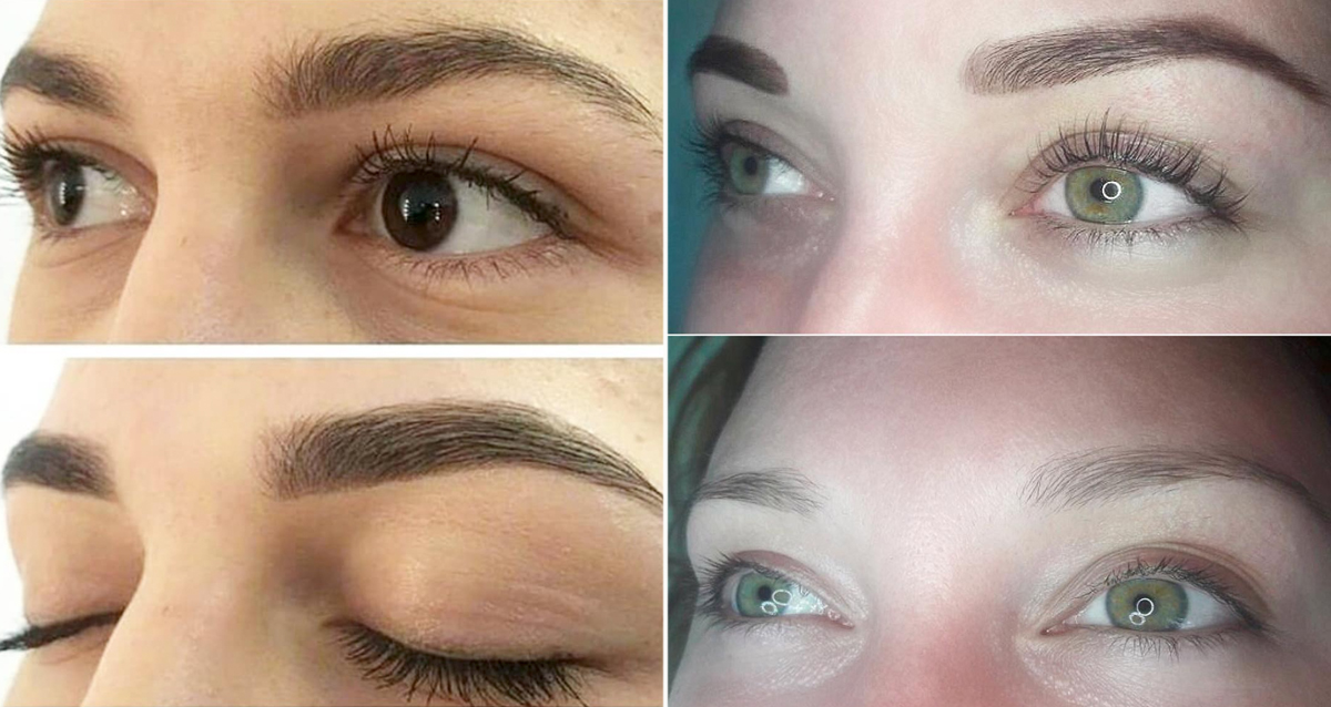 коррекция бровей в салоне Beauty bar Wosk&Go